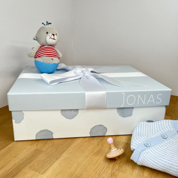 Baby Box Jonas - hellblau